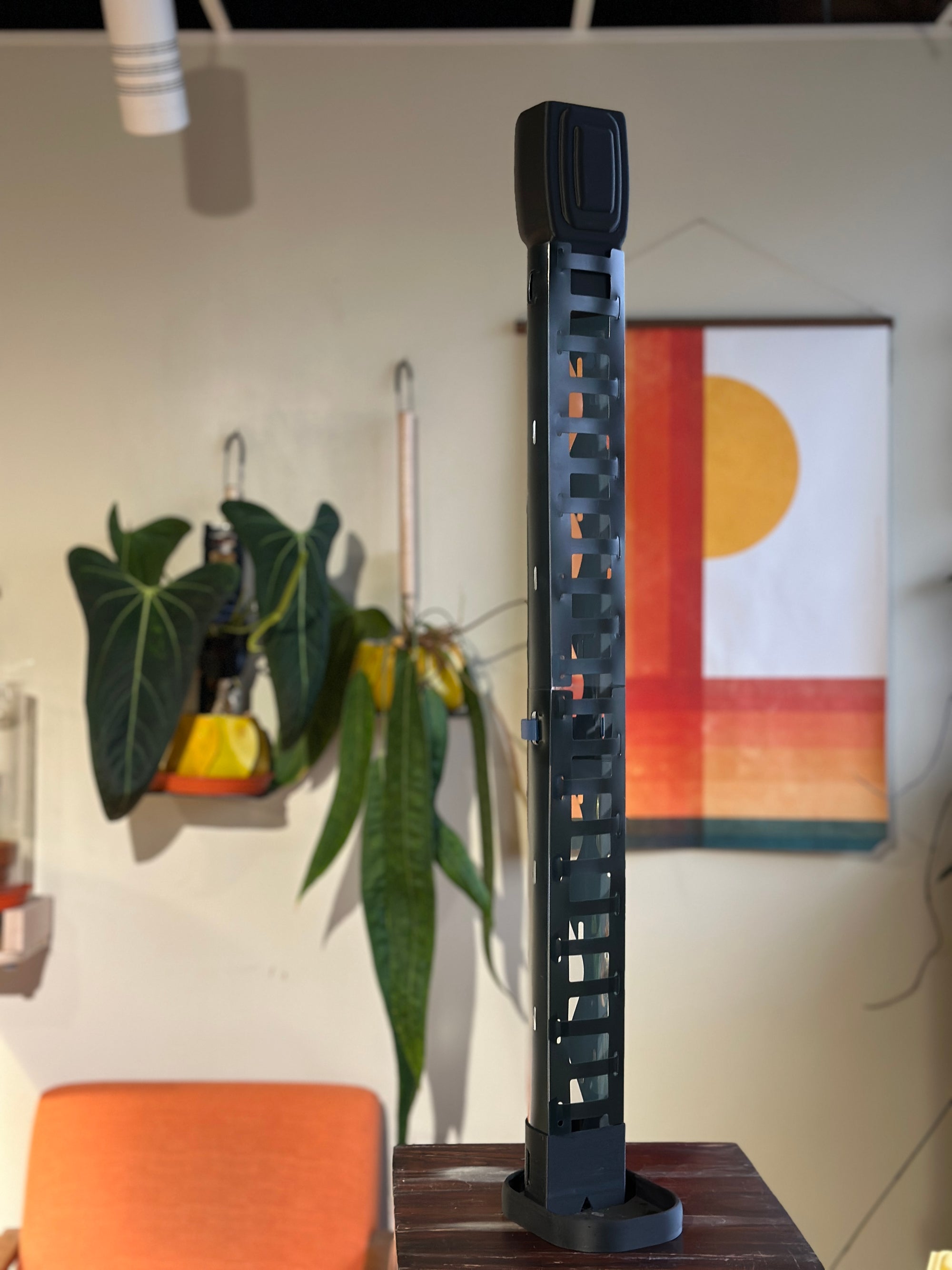 Small Double Moss Pole: Modern Art Deco