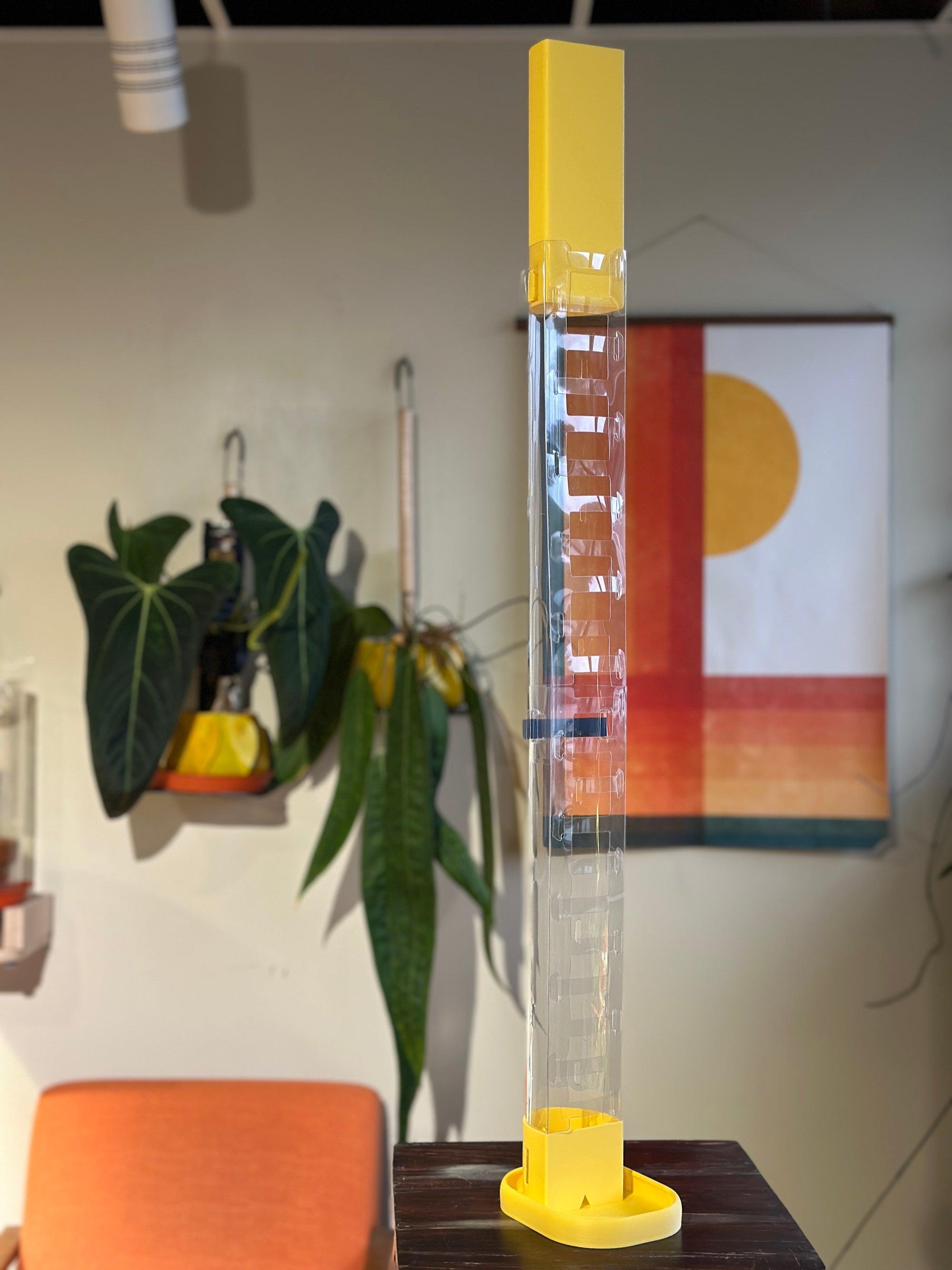 Small Double Moss Pole: Straight and Sleek