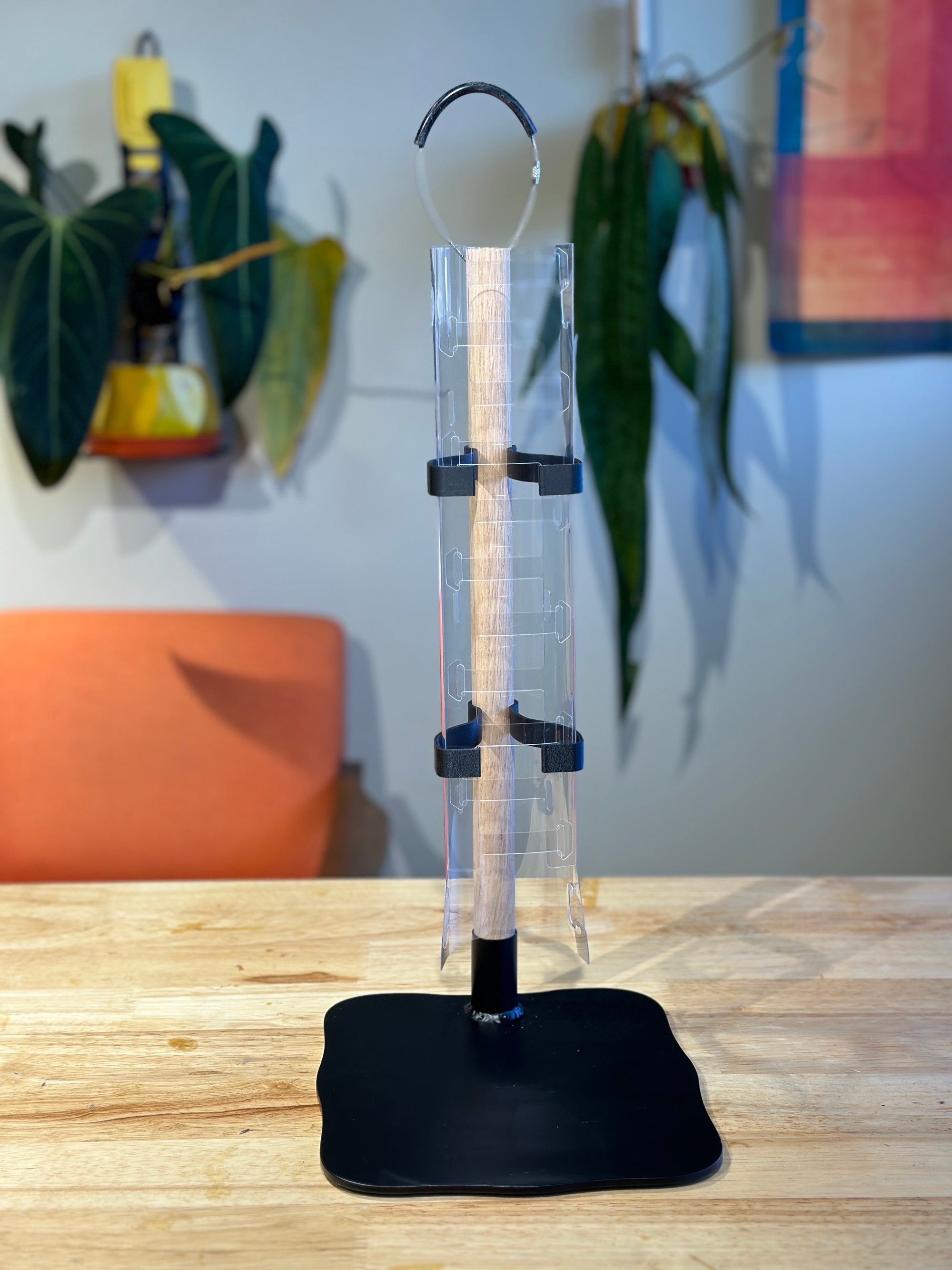 Moss Pole with Metal Base