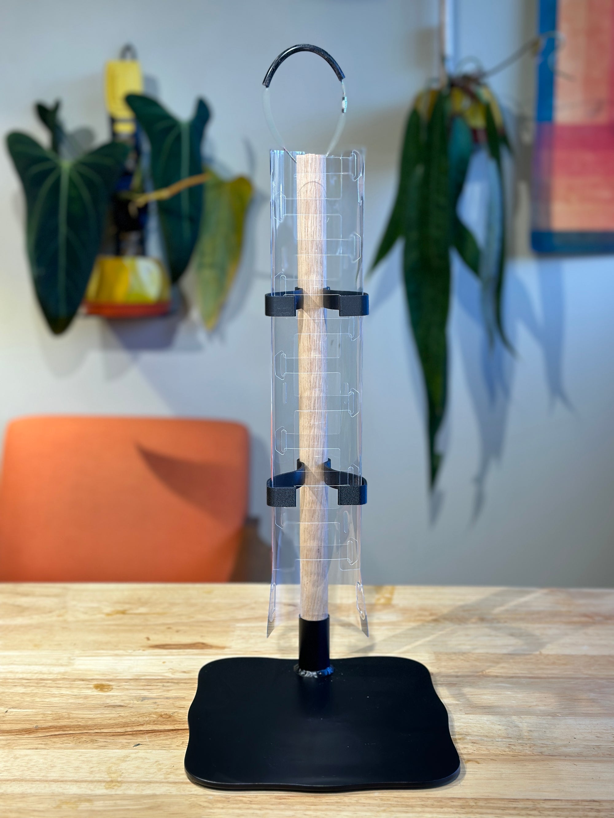 Moss Pole with Metal Base