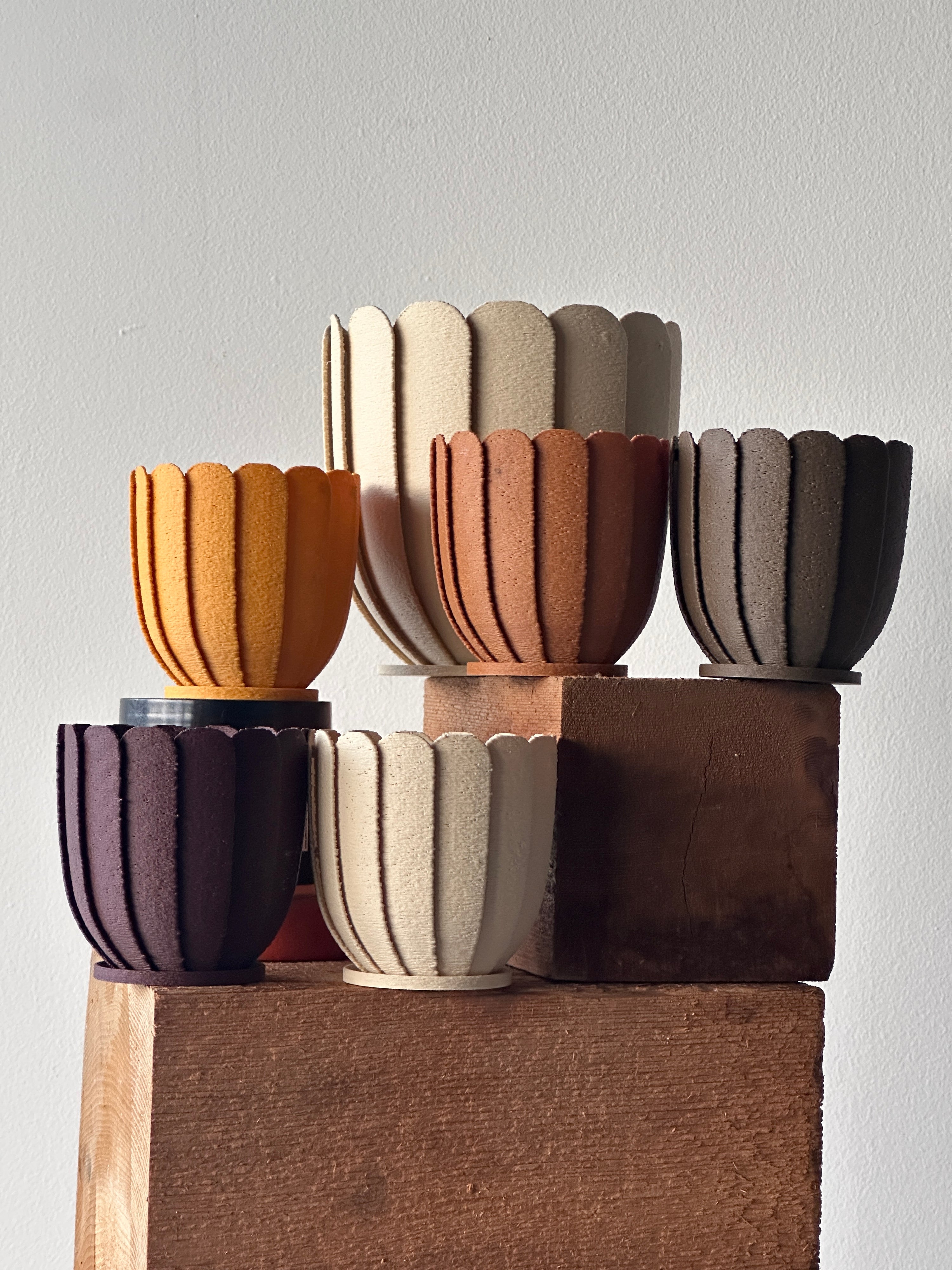 Mini Rousseau Petal Pot